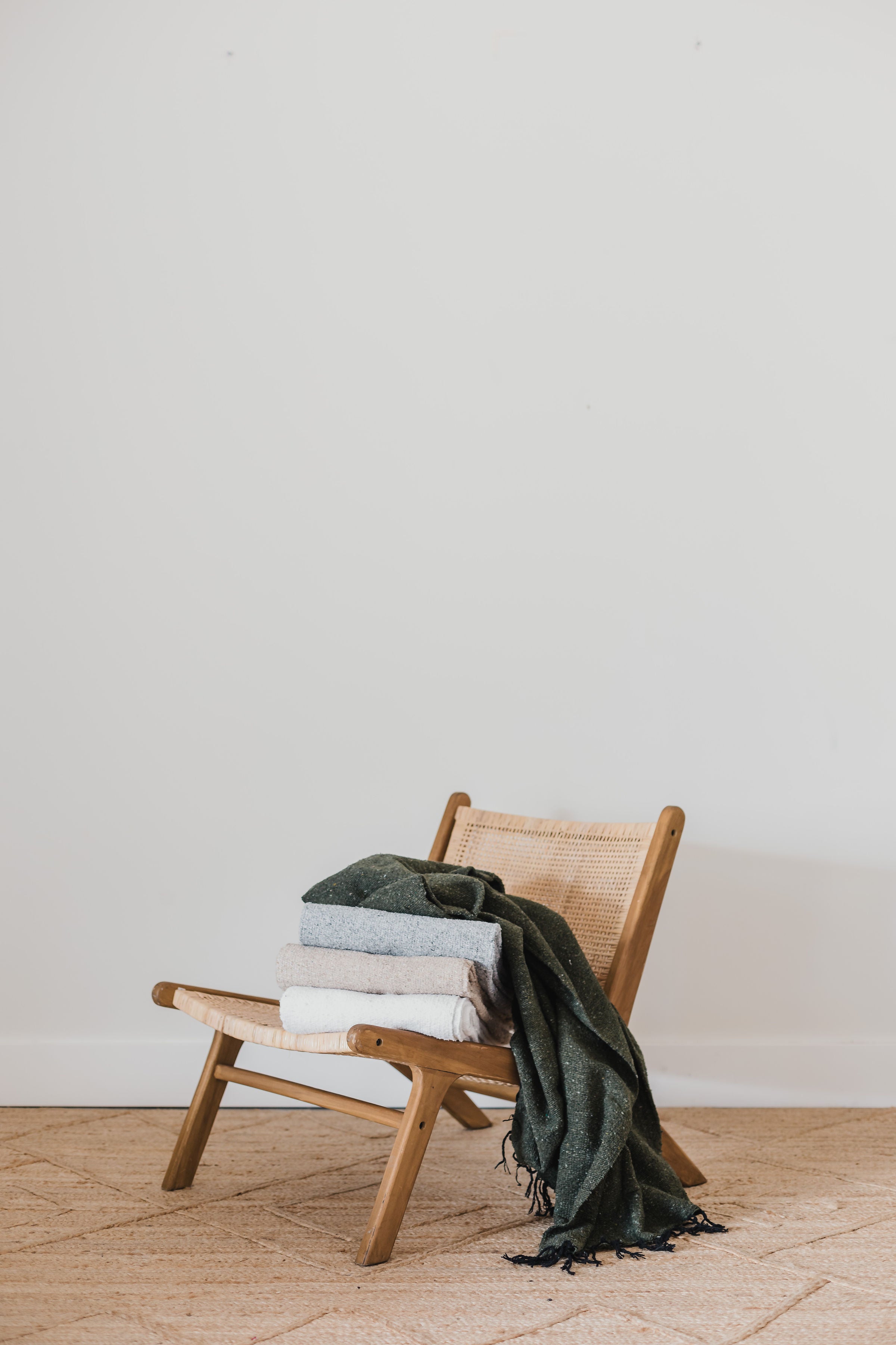 Alta Throw Blanket - Dark Grey