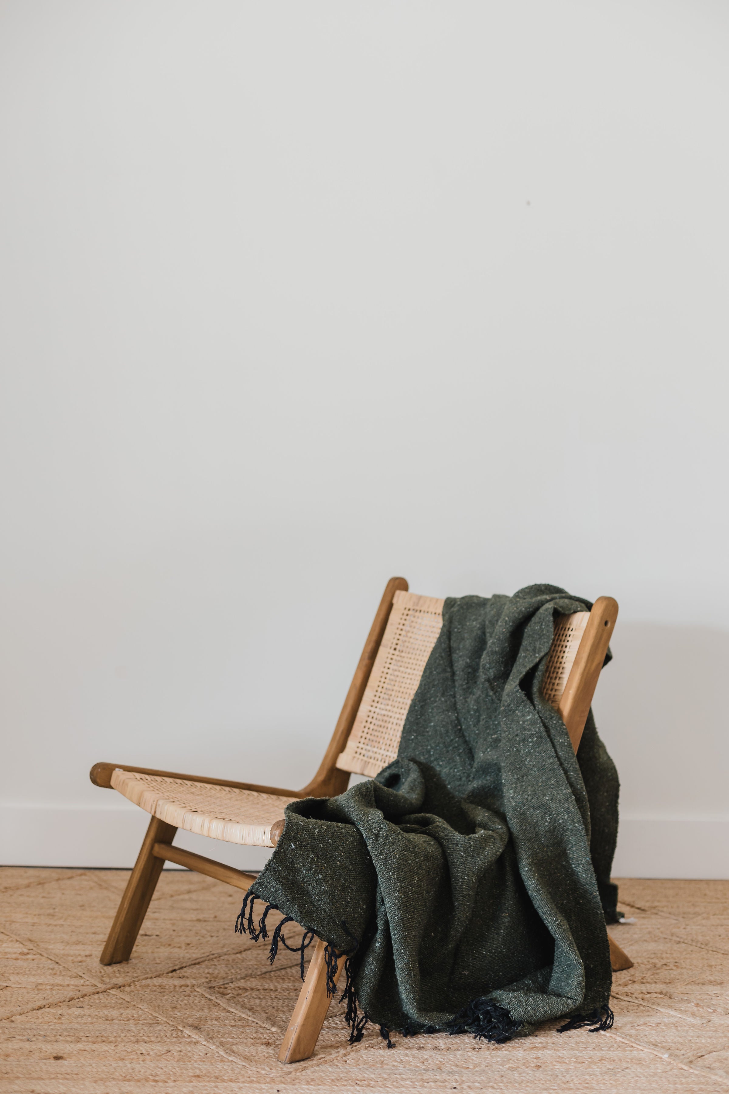 Alta Throw Blanket - Olive