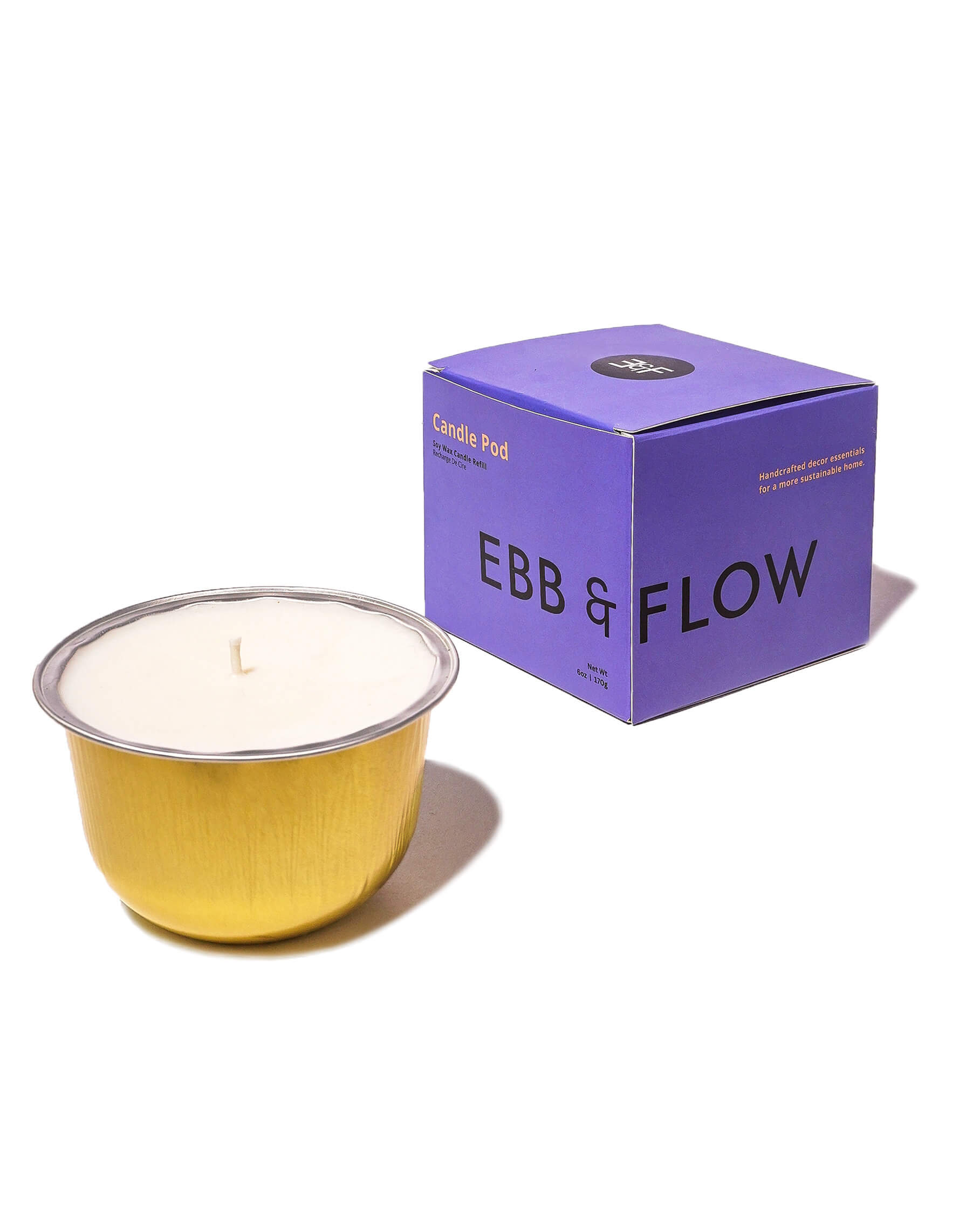 CandlePod ™ Soy Wax Candle Refill - Amber Smoke