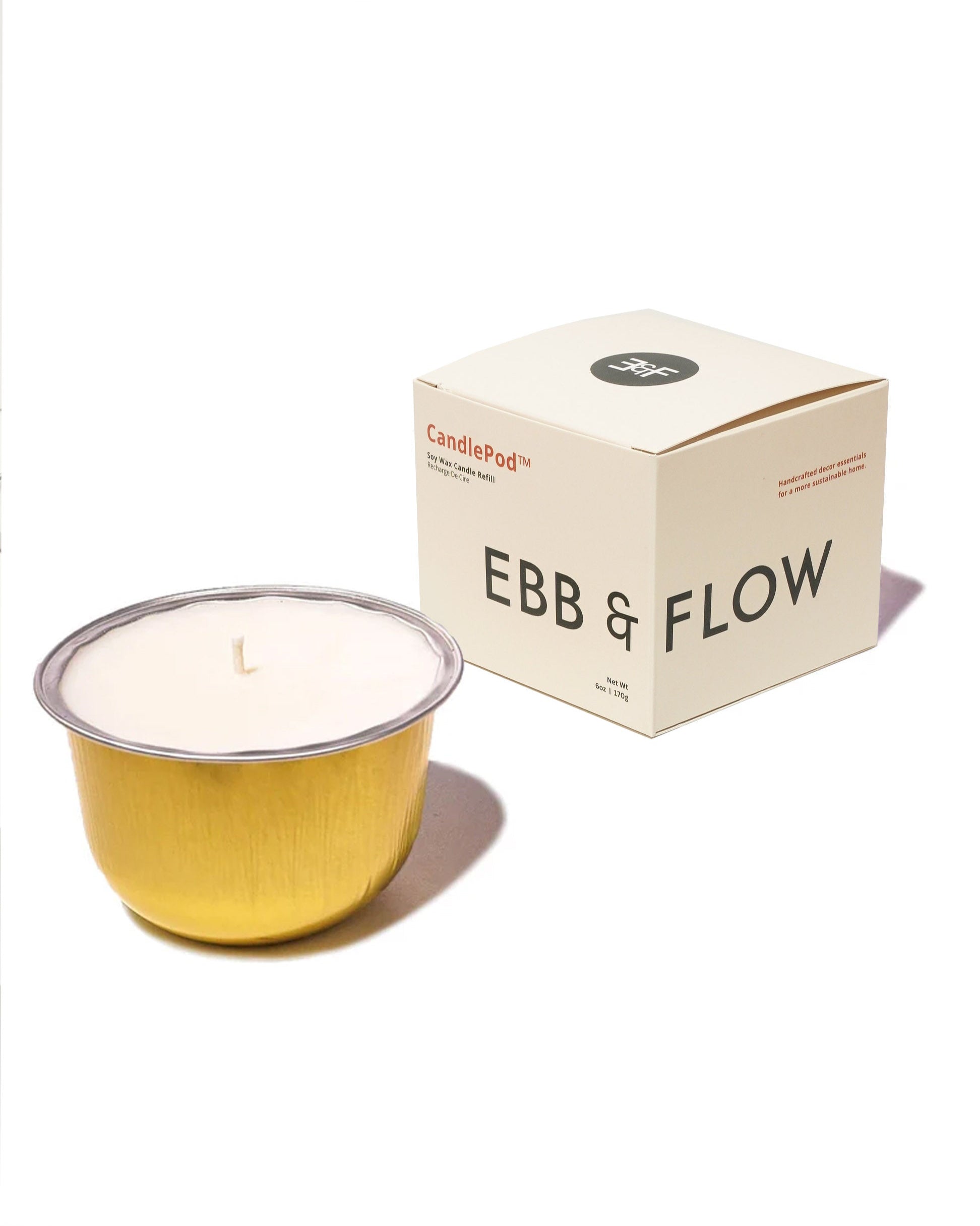 CandlePod ™ Soy Wax Candle Refill - Mulled Vanilla & Teakwood