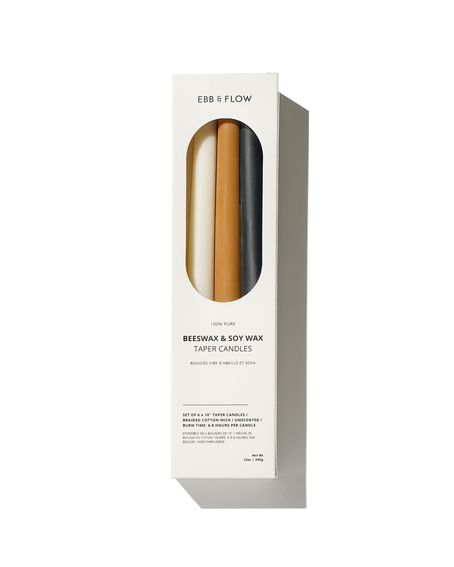 Beeswax / Soy Taper Candle Box Set - New Years Eve