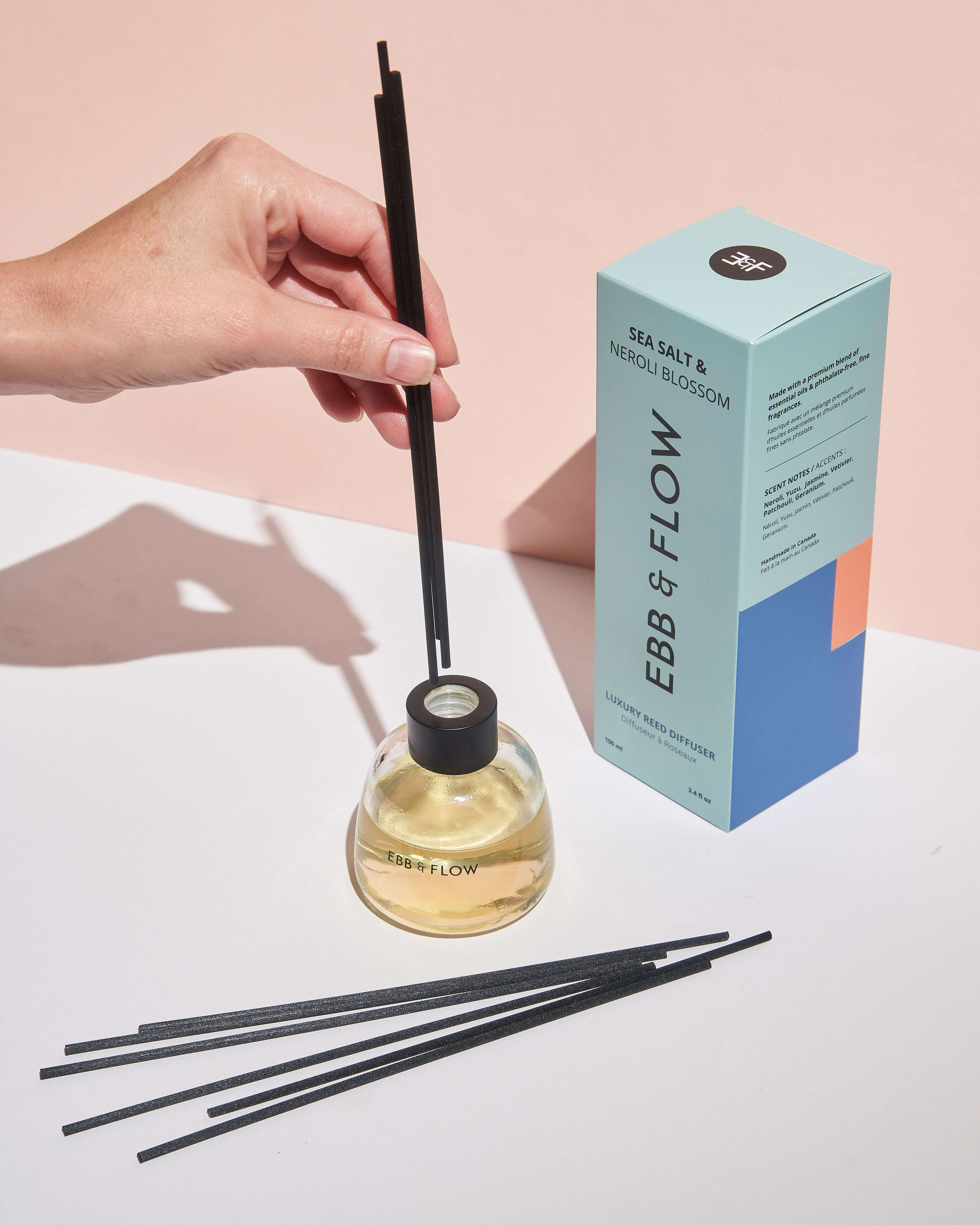 Luxury Reed Diffuser - Sea Salt & Neroli Blossom