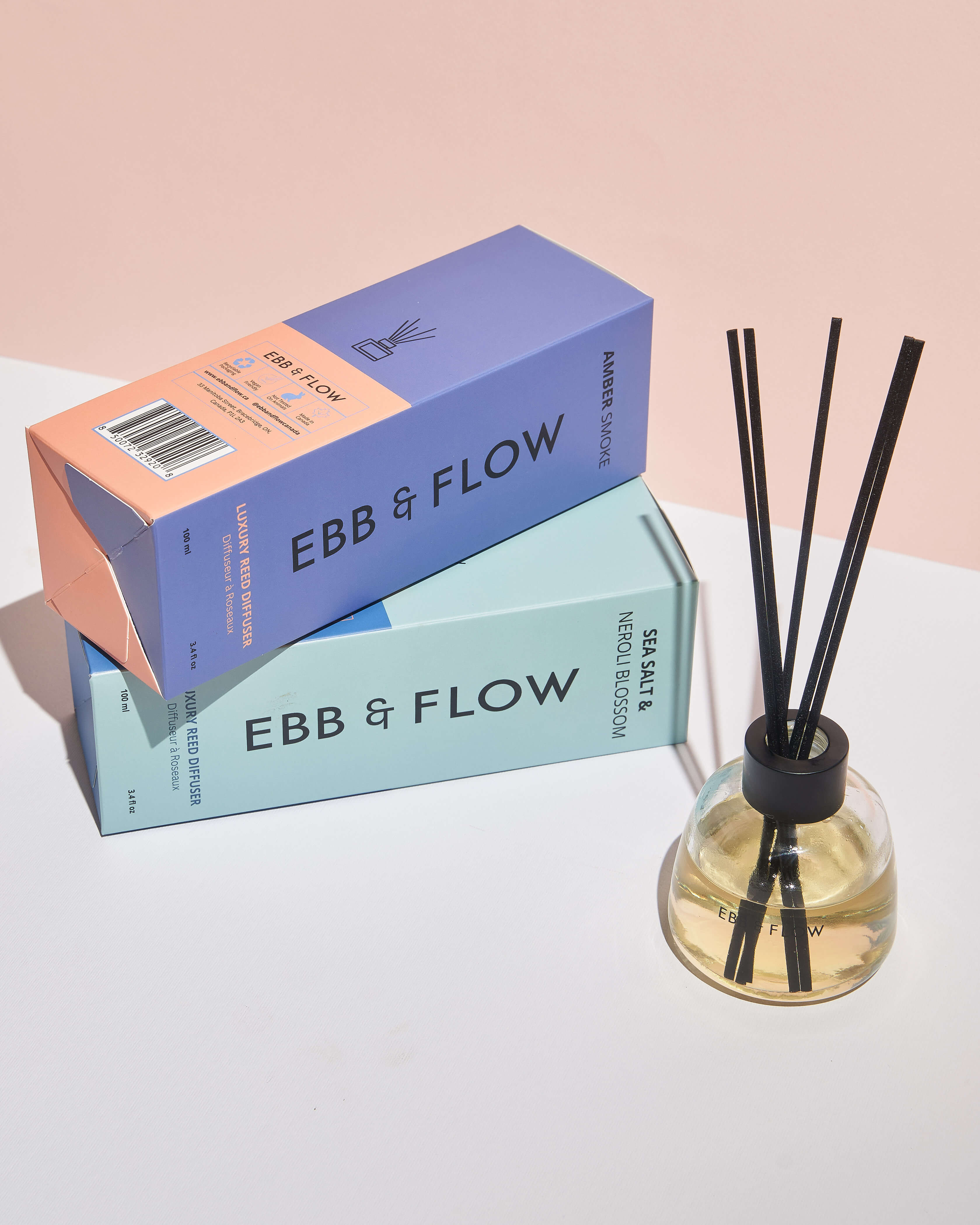 Luxury Reed Diffuser - Amber Smoke