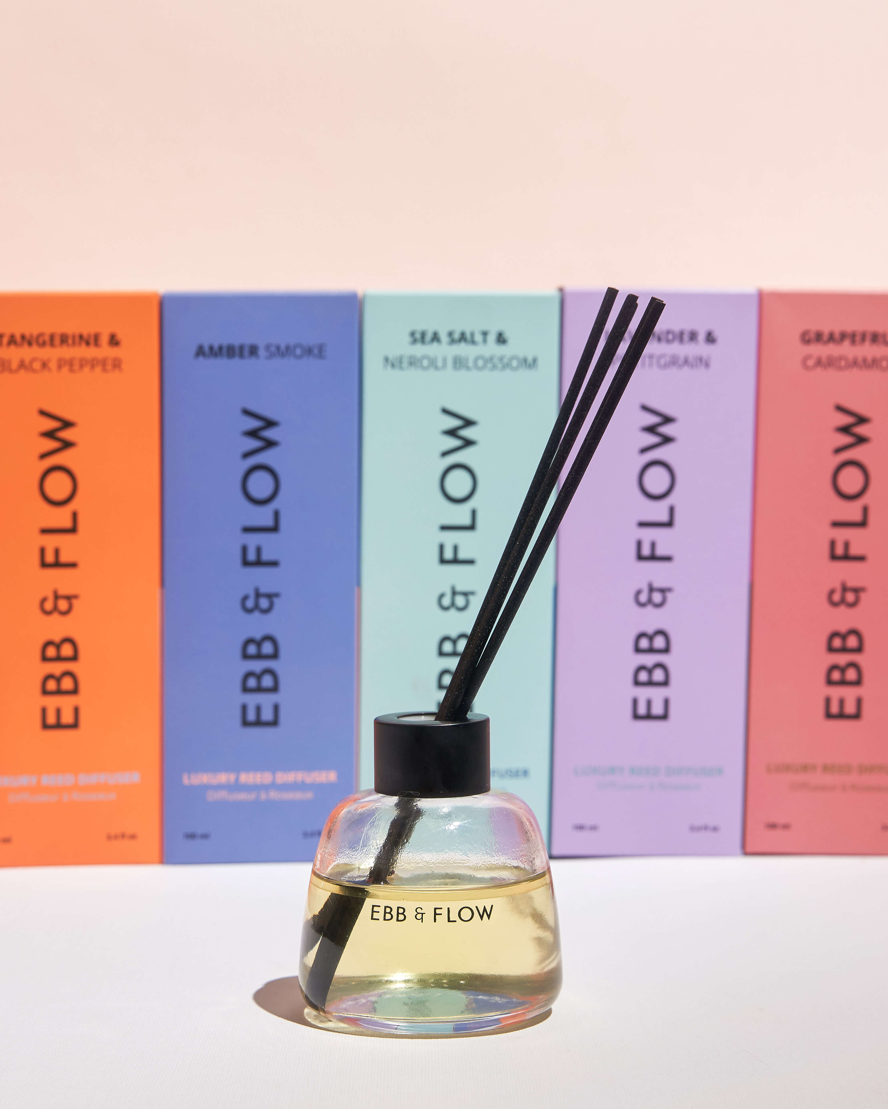 Luxury Reed Diffuser - Tangerine & Black Pepper