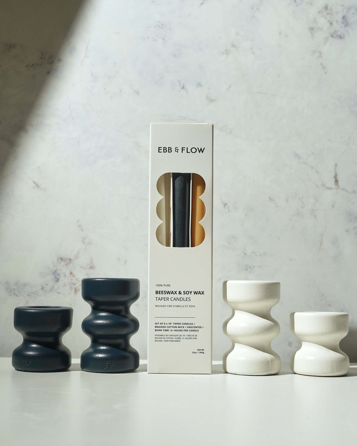 Beeswax / Soy Taper Candle Box Set - Celebration
