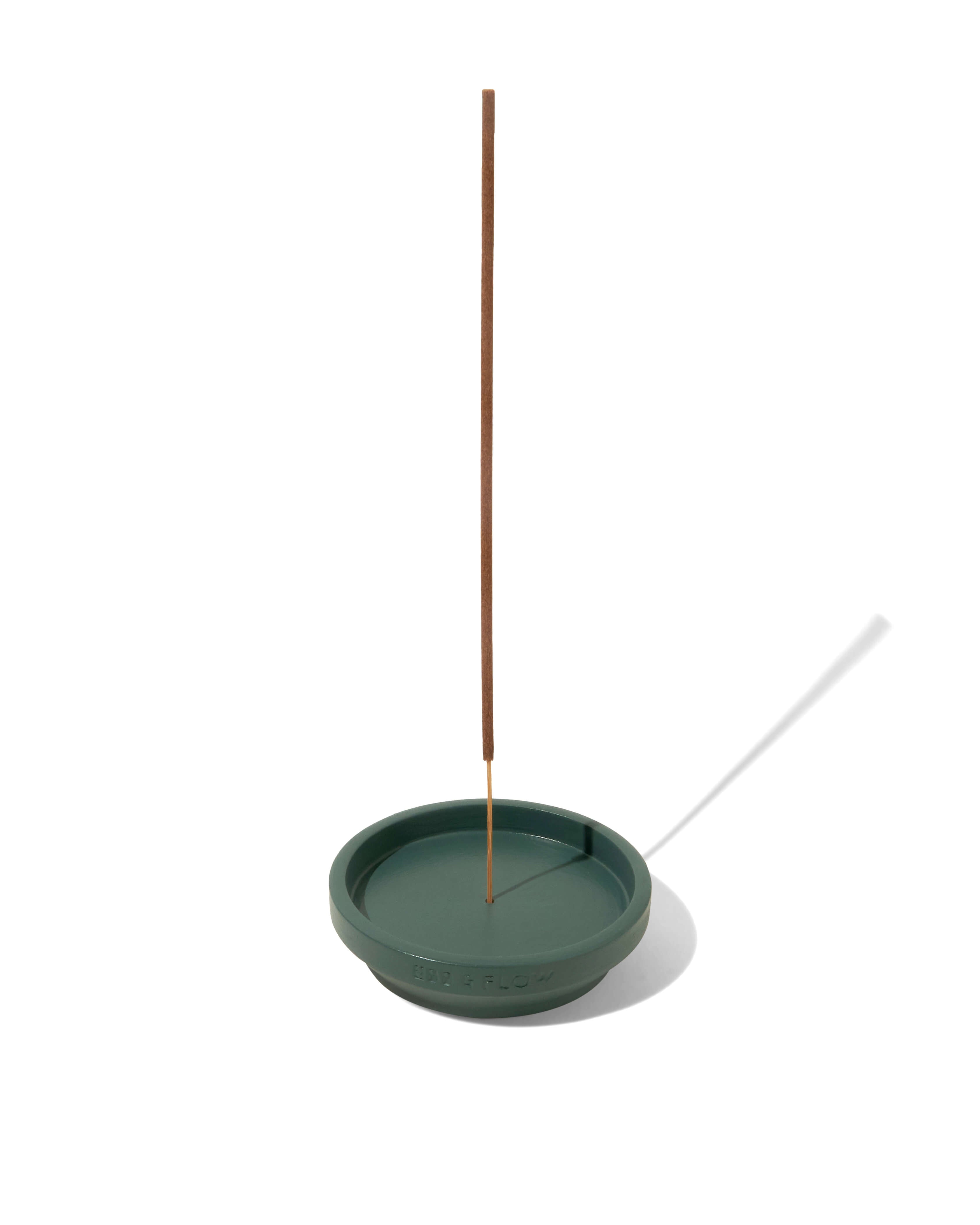 Incense Holder - Moss Green