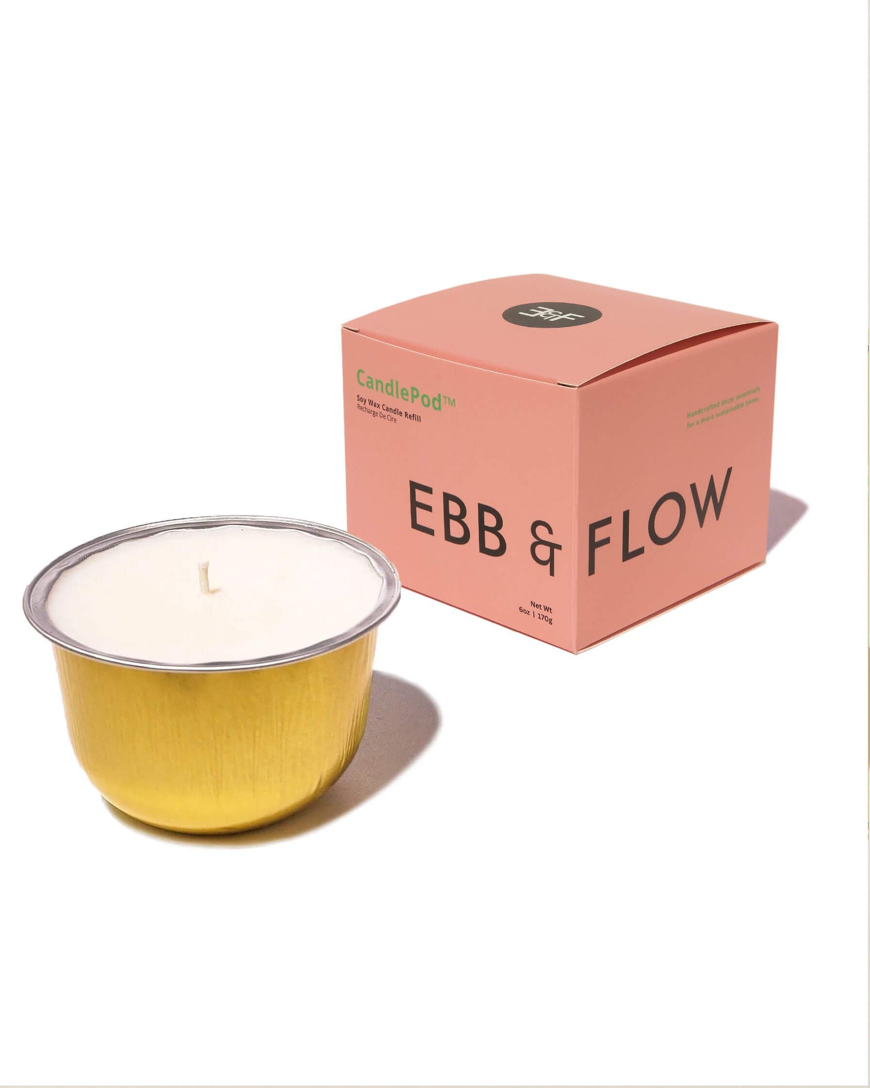 CandlePod ™ Soy Wax Candle Refill - Orchard Peach & Palmarosa