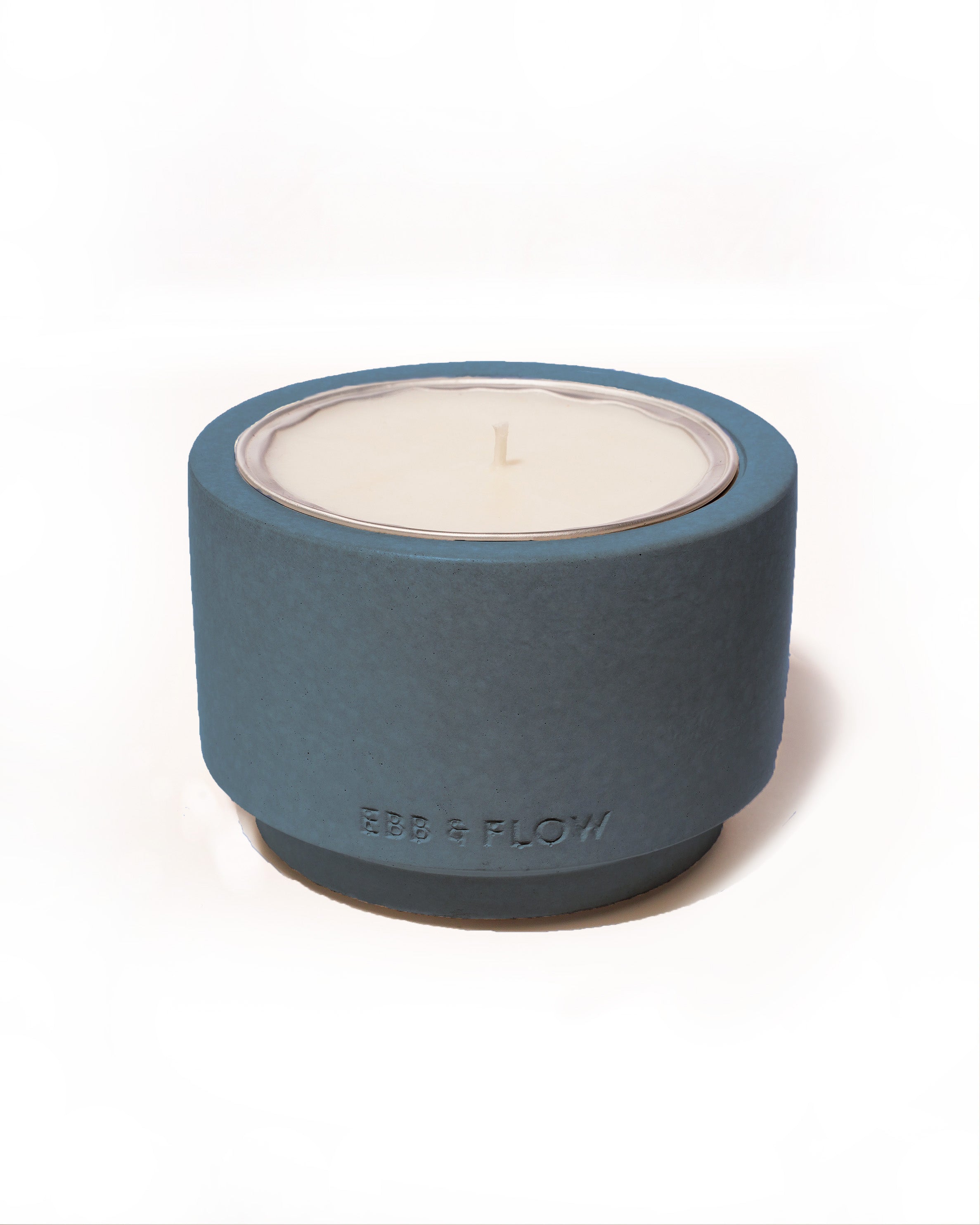 Refillable Concrete Candle - Lavender & Petitgrain