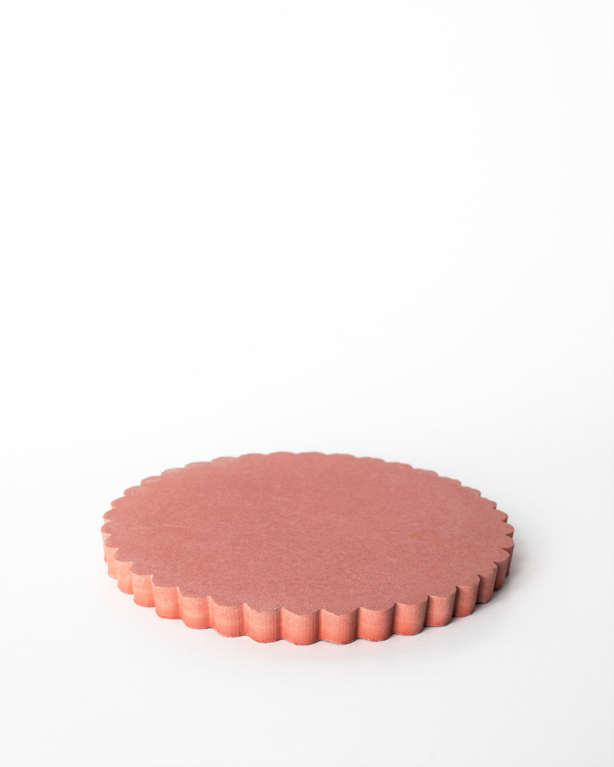 Scalloped Concrete Coaster - Set of 4 - WHLS