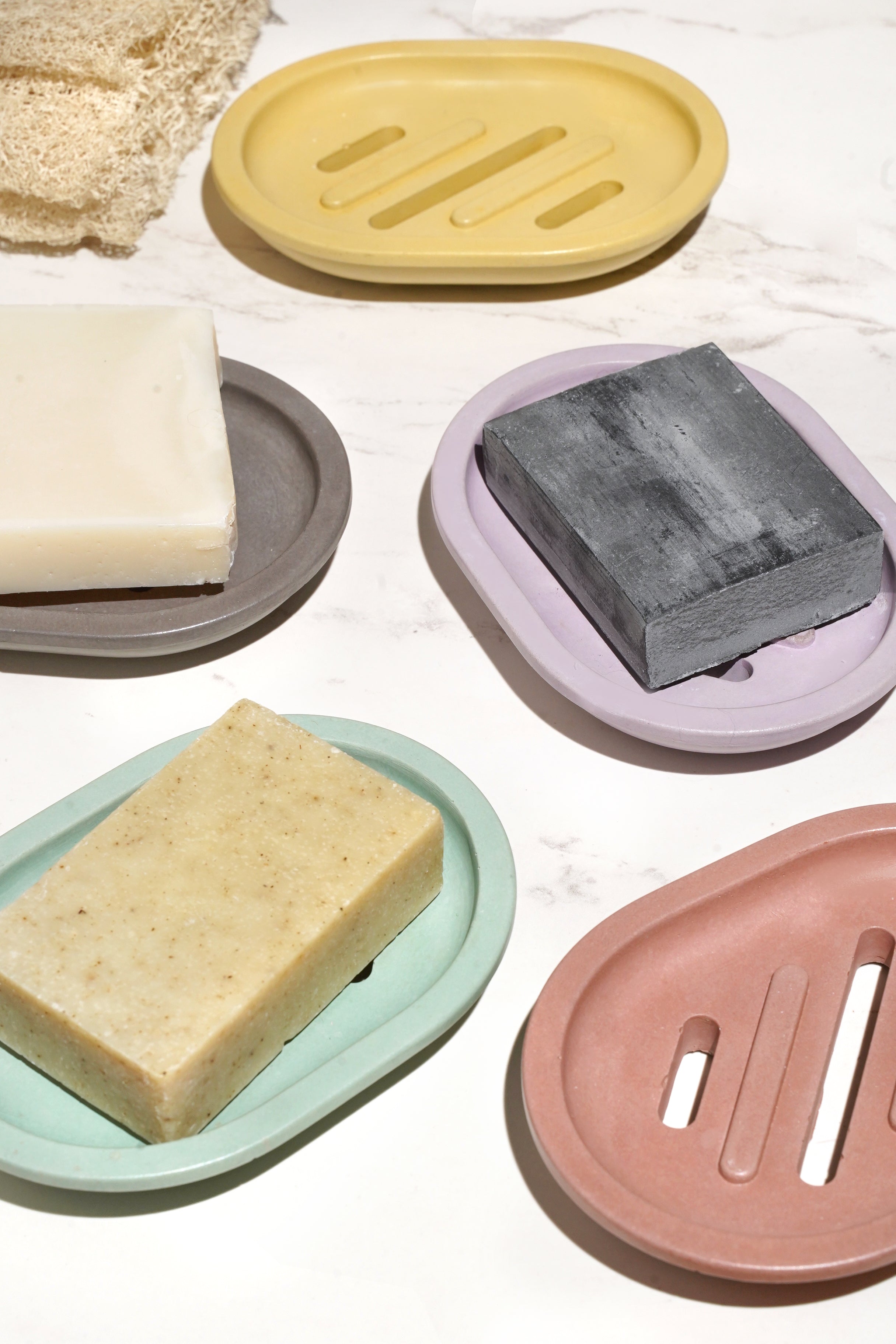 Concrete Soap Dish - Briar Rose