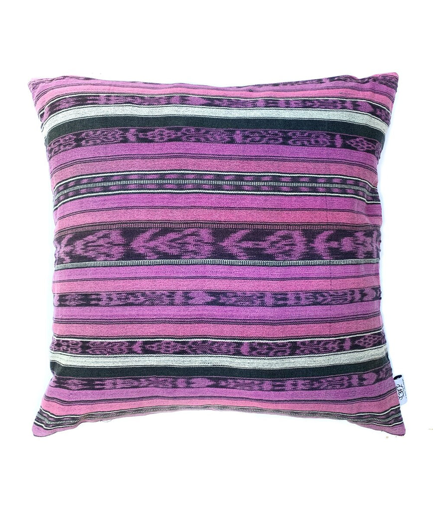 Rosy Brown Vintage Corte Accent Pillow - Camila