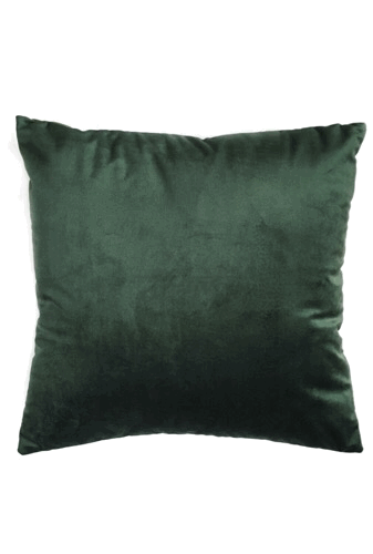 Velvet Luxe Reversible Accent Pillow Forest Green Chartreuse