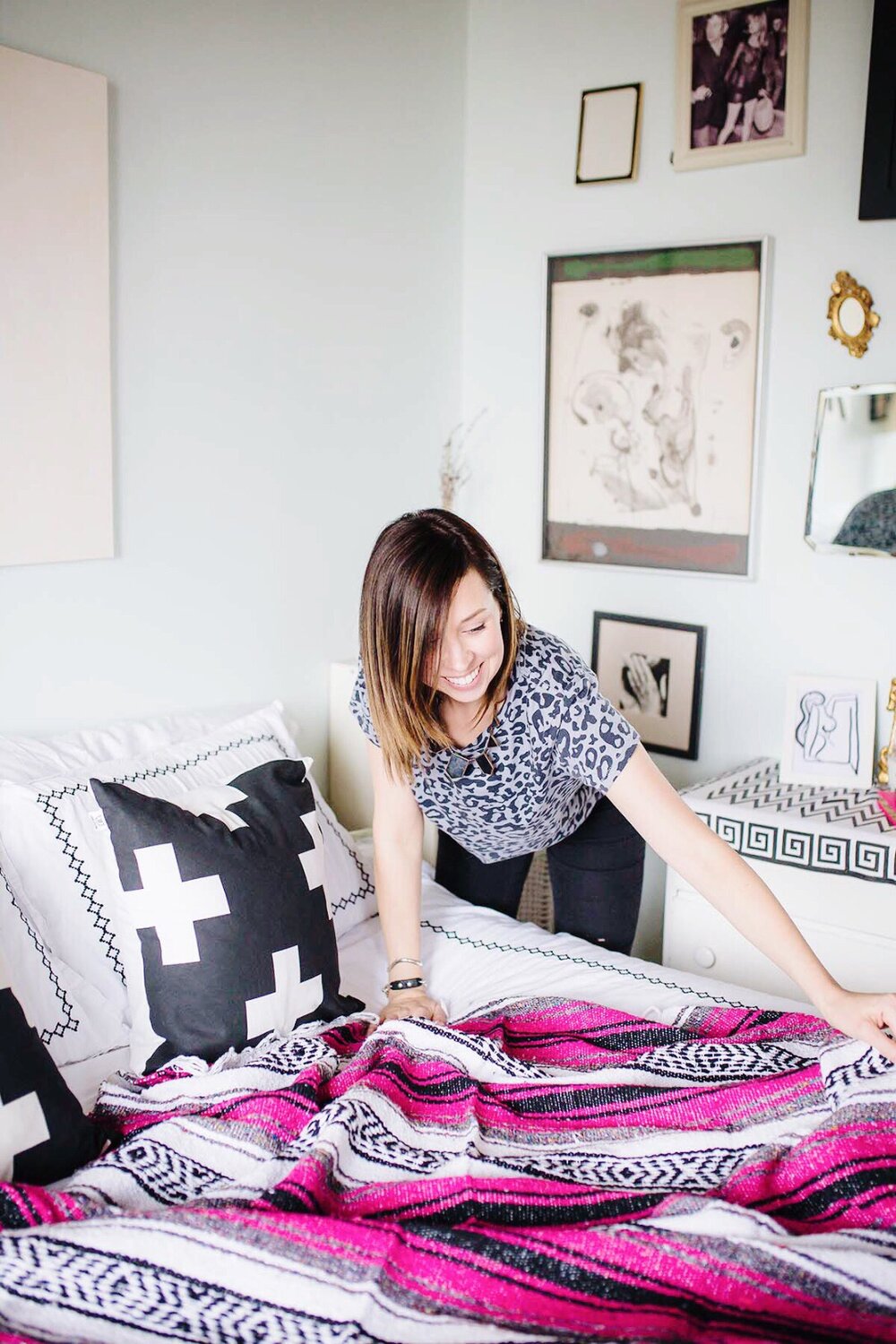 Lavender La Cruz Pillow