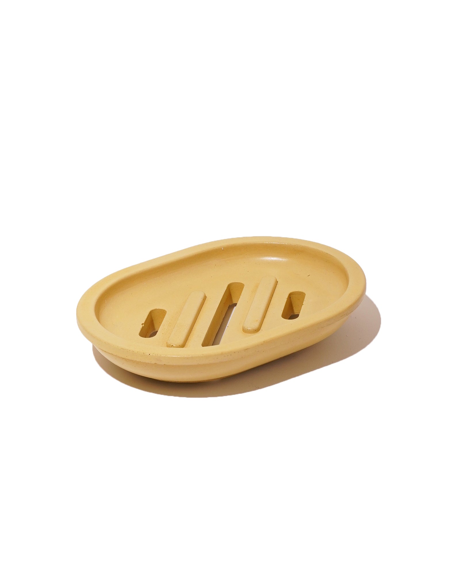 Concrete Soap Dish - Canary