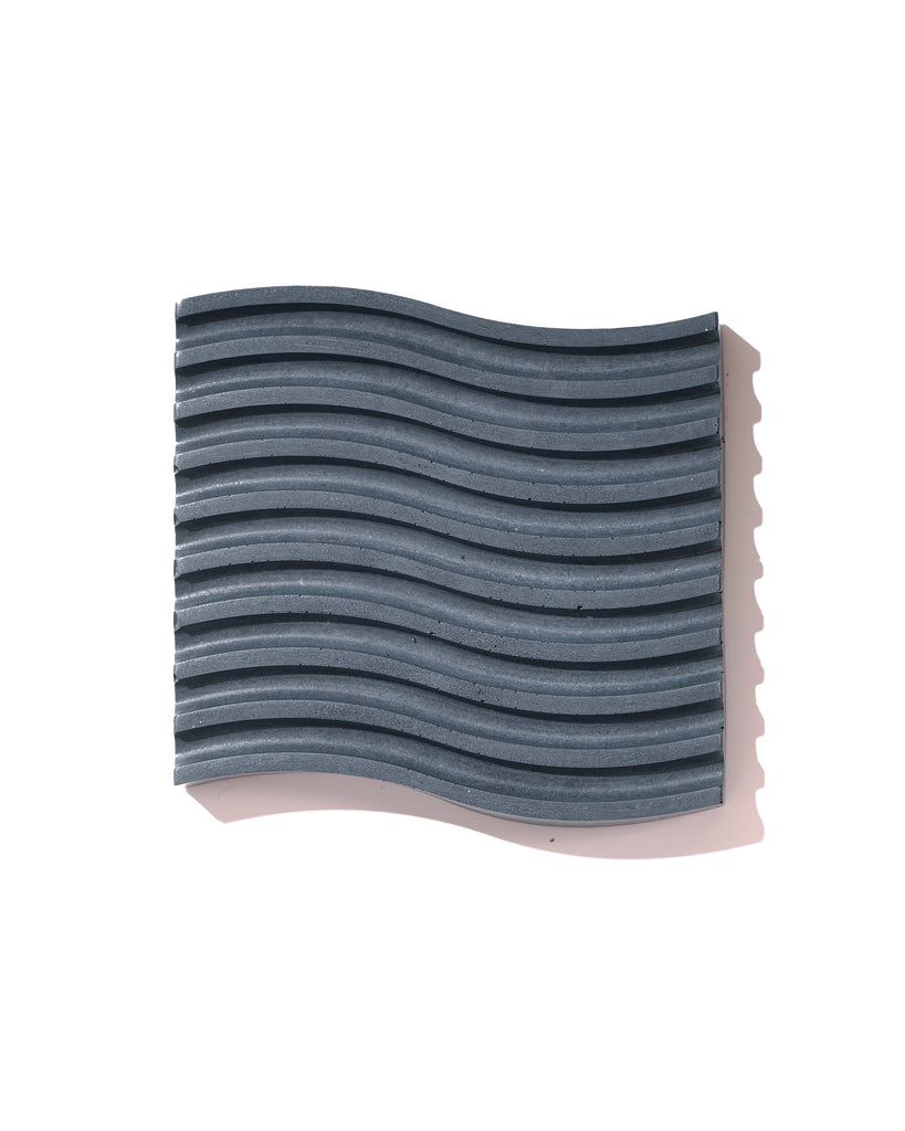 Tilde Concrete Trivet - Slate Blue