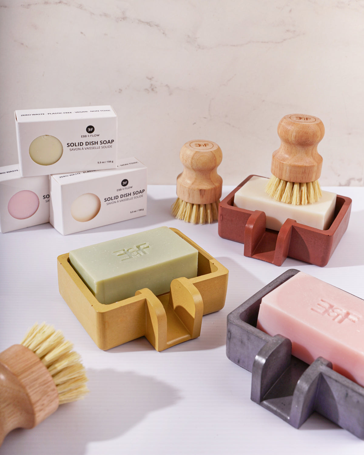 Bamboo Scrub Brush – EBB & FLOW