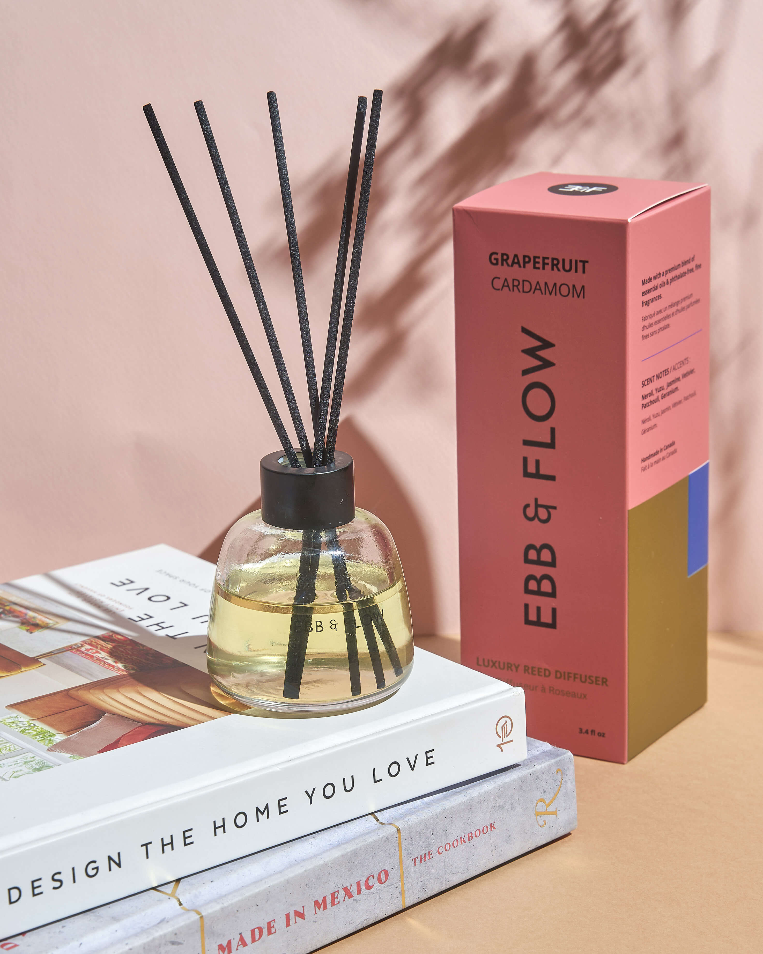 Luxury Reed Diffuser - Grapefruit Cardamom