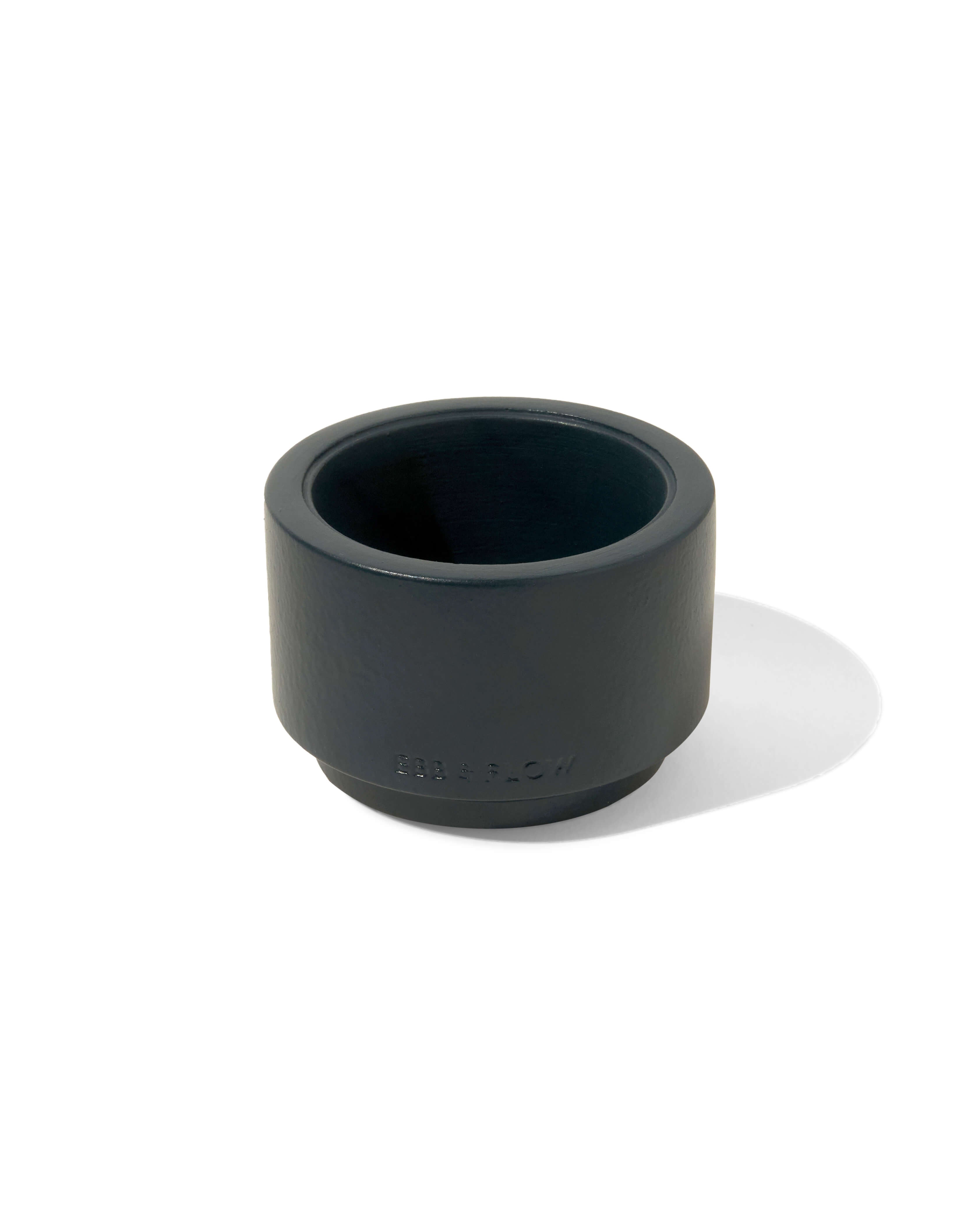 Refillable Candle Vessel - Midnight Black