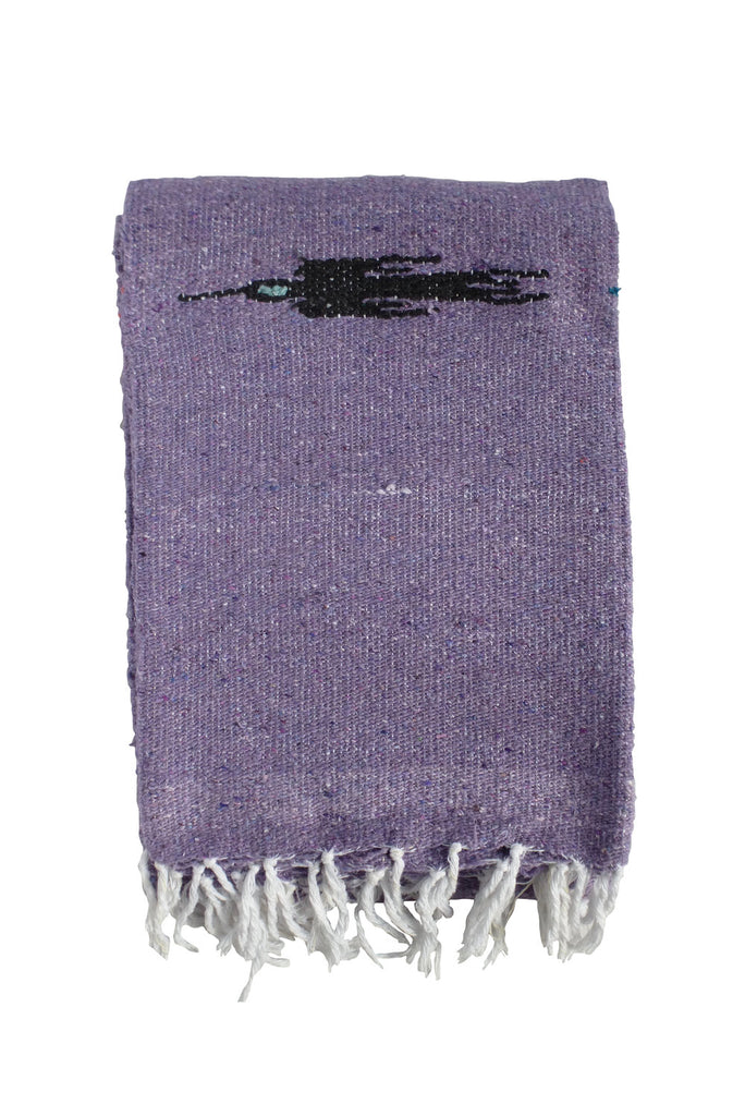 Slate Gray Thunderbird Blanket | Lavender