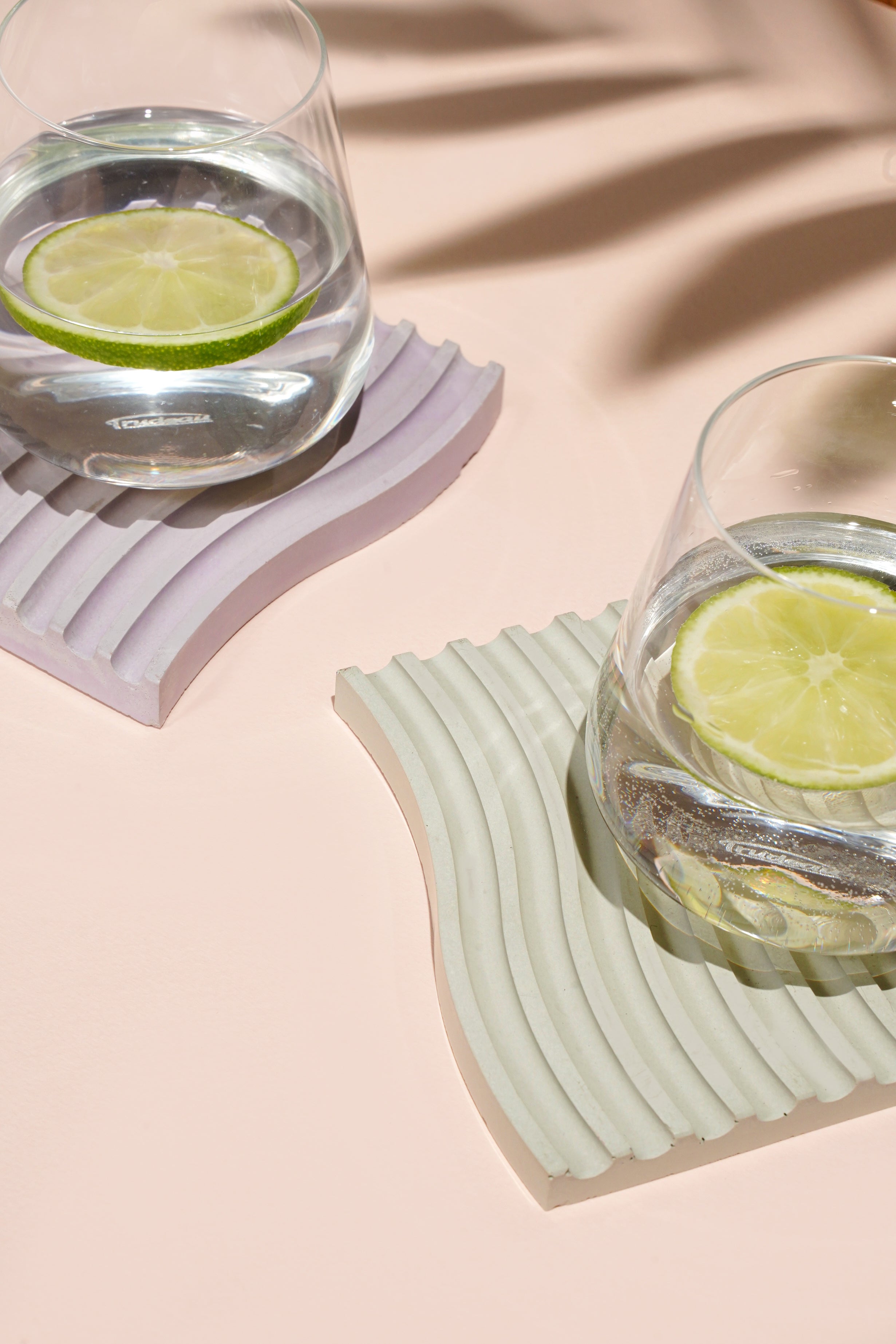 Tilde Concrete Trivet - Stone