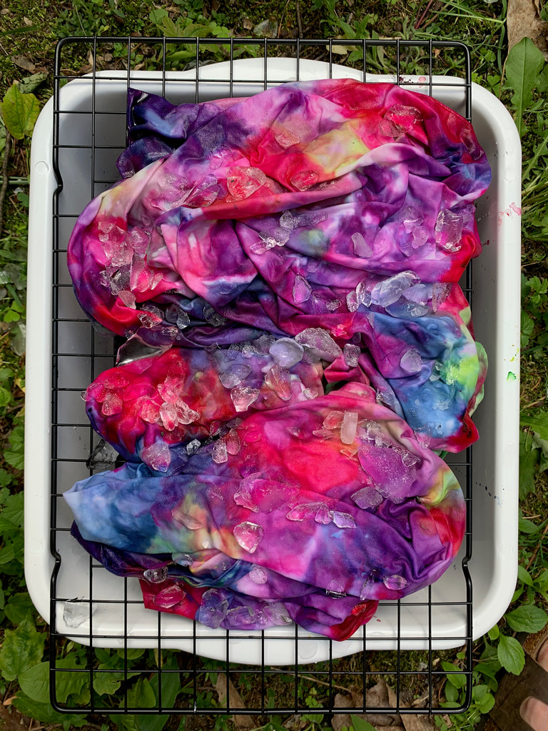 Maroon DIY Ice Dye Kit