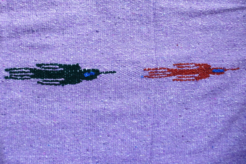 Medium Purple Thunderbird Blanket | Lavender